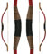 Drake Traditioneller Reiterbogen - 142cm (Red Gold, 35 lbs)