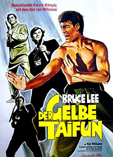 Bruce Lee - Der gelbe Taifun (1966) | original Filmplakat, Poster [Din A1, 59 x 84 cm]