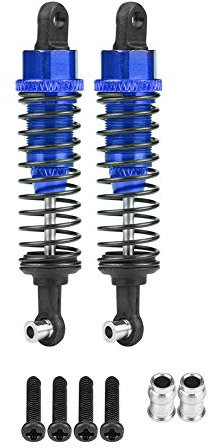 Dilwe RC Auto Stoßdämpfer, Modell Auto Aluminium Legierung Stoßdämpfer Dämpfer für FS 1/18 Fernbedienungsteil LKW Zubehör( Dunkelblau)