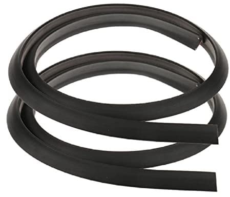 MASO Universal-Schutzblech, Seitenschutzblech, Gummi, Schwarz, 1,5 m, 2 Stück