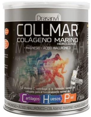 Drasanvi Collmar Collagen Magnesium + Mit Vanille aromatisierte Hyaluronsäure - 300 gr (Pack 2u.)