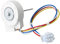 RDEXP Kit de moteur de ventilateur d'évaporateur WR60X10185 en métal blanc pour réfrigérateur WR60X10154 WR60X10043 1170107