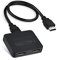 HDMI Splitter 1 in 2 Out Gleichzeitig 4K 60HZ, avedio links HDMI Verteiler 1 in 2 Out for Dual Monitors【Mirror Only, Not Extend】Unterstützt HDMI2.0b, HDCP2.2, Automatische Skalierung, Full HD 1080P 3D