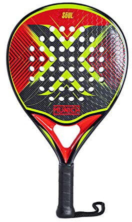 Munich Padel Racket Soul, Unisex Adulto, Red, U