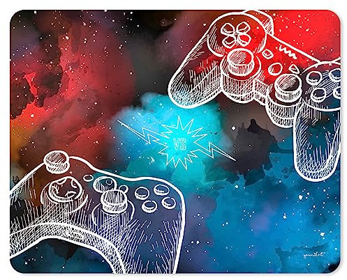 Gaming Mauspad I 19 x 24 cm I Mousepad rutschfest I Gamer, Jungs, Teenager, cool I dv696