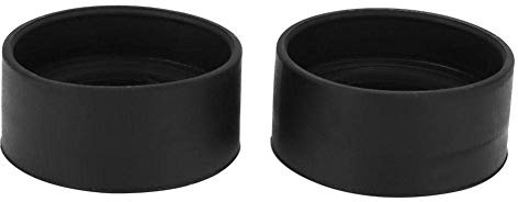 2 Stück Okularschutz aus Gummi,36mm Innendurchmesser,Okularabdeckungen für 32-36 mm Stereomikroskop,flacher Winkel