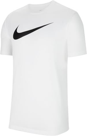 Nike Herren M Nk Df Park20 Tee Hbr T-Shirt, Weiß / Schwarz, L EU