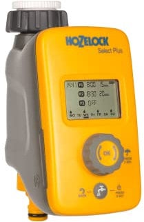 Hozelock Select Plus elektronischer Bewässerungscomputer, Gelb