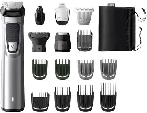 Philips Multigoom Series 7000 MG7736/13 Rasoir et tondeuse 16 en 1 pour le visage et le corps