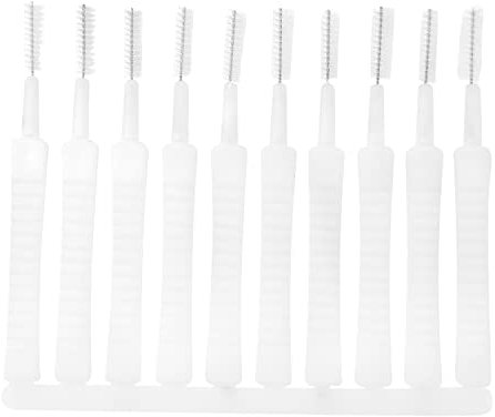 ALLY-MAGIC Shower Head Cleaning Brush, Anti-Clogging Shower Head Cleaner Deep Detail Crevice Brushes for Shower Head, Phone Hole, Cosmetic Bottle Hole, Tooth Scaler Y4-HSQJS (10PCS)