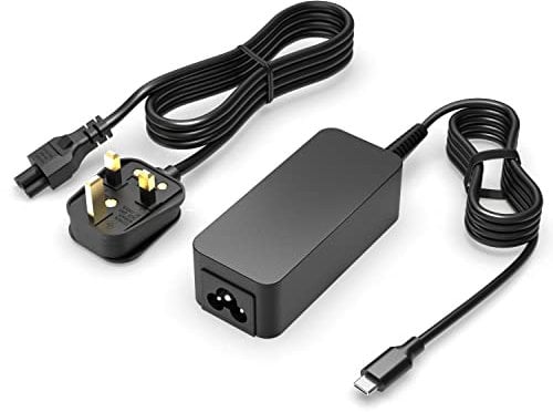 Fast Chromebook Charger Fit for Lenovo Chromebook Charger, 45W, USB C