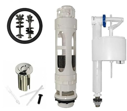 Roca - Mécanisme D-Senso 3 à 6 litres, avec Robinet Flotteur alimenté par Dessous - ROCMEAH0012900R