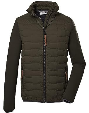 G.I.G.A. DX Herren Übergangsjacke/Hybridjacke in Daunenoptik GW 38 MN JCKT, grünanthrazit, L, 40813-000