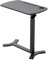 Spacetronik Höhenverstellbarer Beistelltisch C-Form - Mobiler Couchtisch mit verdeckten Rollen - Laptoptisch mit manueller Höhenverstellbar 65–103 cm - Nachttisch für Couch, Bett, Homeoffice