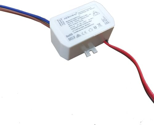 Mini driver dimmerabile liscio da 8,4 W Trasformatore LED compatto a corrente costante ad alte prestazioni 500 mA 600 mA 700 mA for piccole luci LED Ingresso AC 200-240 V 8,4 W (max) (Size : Out 6-12