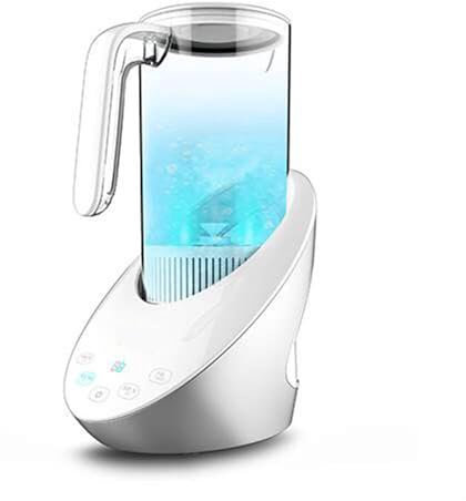 Lodnexem 2024 Nuova Brocca per L'acqua All'idrogeno, Brocca per La Salute Dell'acqua Ricca Di Idrogeno per La Casa, Livelli Di Ph Dell'acqua Purificata Bilanciati E Filtrata Con Solfito Di Calcio