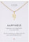 LUUK LIFESTYLE Collana con cactus, design delicato ed elegante, accessorio di moda unico per tutte le occasioni, lunghezza regolabile, oro