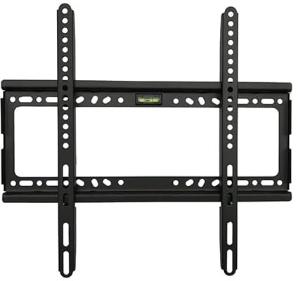 TV Wall Bracket for 26-63 Screens, Ultra-Slim TV Bracket with Spirit Level, Flat to Wall Mount, 50kg Capacity, Max VESA: 400x400mm