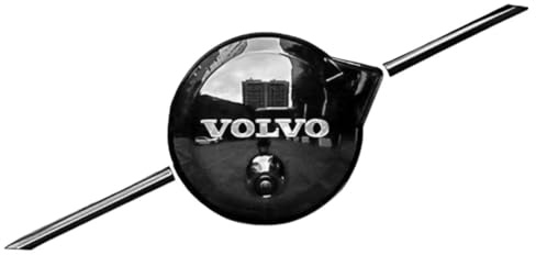 SANNITOU Auto Emblem Aufkleber für Volvo XC60 2022-2023,Autoaufkleber Kühlergrill Front Motorhaube Kofferraum 3D Logo Heckklappen Buchstaben Selbstklebende Ersatz Dekoration