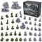 Path Gaming Fantasy Goblins Set - D&D RPG Miniatures, 28mm, Unpainted, Bulk, Tabletop