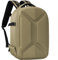 OUUTMEE Camera Backpack Hard Shell, Hard Case Photography Backpack Large DSLR Camera Bag Case, Waterproof Camera Hardcase (Khaki)