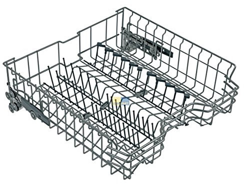 daniplus Geschirrkorb Oben RackMatic mit 6 Korbrollen passend für BSH Bosch Siemens Neff Constructa Nr.: 771812, ersetzt 685704