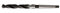 Spiralbohrer Metallbohrer DIN 345 gefräste und geschliffene Ausführung 18,50 mm Bohrer MK 2 Aufnahme, mit Morsekegel M2 Stahl