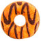Donut Kissen Kissenbezug Donut Dekokissen Sitzkissen Kissen Plüsch Zierkissen Extra Dick und Flauschig Schokodonut Sofakissen Soft Kissen Kuschelkissen Kissenhülle Dekorationen (A7)