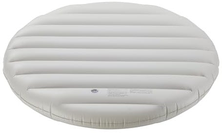 Arebos Thermoabdeckung für Whirlpools | grau | Whirlpoolzubehör für Pools | Aufblasbare Abdeckung | Ø167 cm