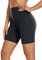 CRZ YOGA Butterluxe Damen Radlerhose Kurze Sporthose High Waist Yoga Sommer Shorts Laufshorts Fitness Hose - 15cm Melanit 38