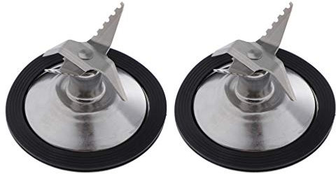 Sharplace 2-Teiliges Ersatzteil Für 4184 MX2050, Edelstahl-Mixeraufsatz Klinge Mit Dichtungsring, Kompatibel Mit Küchenmaschinen