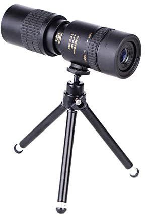 Sbyhbhyds Einsteiger-Teleskop High Power Astronomie Schnelles Smartphone für mit Standteleskop 10 300 x 40 mm Monokular-Teleskop Tragbares 4K-Superteleskop Günstige Teleskope (A, One Size)