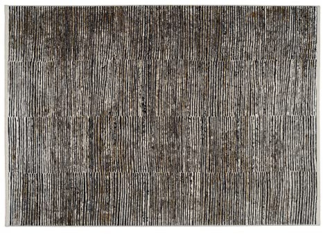 Musterring Teppich Colorado Stripe 971 beige-schwarz 80 x 150 cm