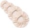 Hell Blues Set of 4 Linen food bowl storage cover lids ~ Stretchable sizes Dish Plate Covers, Alternative to foil, plastic | Organic and Washable (4 Pack - S,M,L,XL)