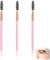 Wimpernbürste, 3 Stück Wimpernseparator, Wimper Kamm Augenbraue Pinsel, Augenbrauenpinsel Mit Festem Winkel, Mini Wimpernbürste, Zum Kämmen und Verlängern der Wimpern