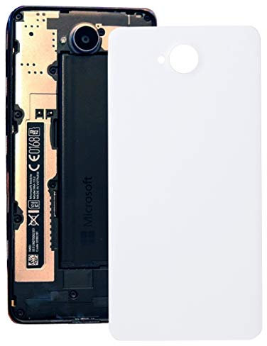 MDYH JBCTX AYSMG Akku Rückseite for Microsoft Lumia 650 (schwarz) (Color : Weiß)