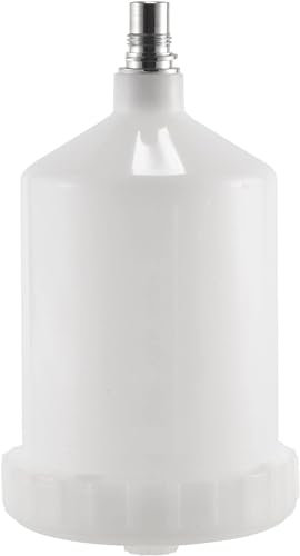 Dytabepl 600Ml Kunststoff Hvlp Malen Tasse Topf Für Sata Sprayer Cup Anschluss Jet Sprühgerät