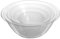 Hardys Clear Plastic Mixing Bowl Set (4) - 15-30cm, 1-7 Litre - Non-Absorbent, Food-Safe - Small to Large Plastic Bowl for Baking & Cakes - Lightweight, Dishwasher & Microwave Safe