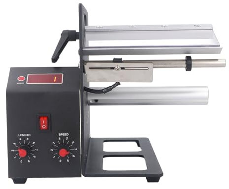 Effizienter Automatischer Etikettenspender. Saubere und Unbeschädigte Etiketten mit Elektronischer Steuerung. Vielseitige Etikettentypen für Selbstklebende Etiketten. (EU-Stecker