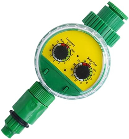 Temporizador de Agua para Riego Automático - Control de Manguera Programable para Exteriores, Cuidado del Jardín y el Césped