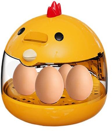 kinrguiyuez Eier Inkubator,Brutapparat Zur Eierausbrutung Mit Automatischer Temperaturregelung | Intelligenter Tragbarer Brutkasten Für Geflügel Wachteln Truthähne Reptilien Brutmaschine