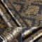 Schwarz Gold Damast Sheet Regalen Abziehen & Aufkleben Dresser Schublade Aufkleber Tapete Kontakt Papier für Tisch Küche Schränke Wand Arbeitsfläche Tür Schreibtisch 60 cm von 200 cm