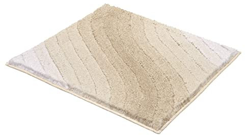 Kleine Wolke Badteppich Tender, Sandbeige 60x 60 cm beige, 224099226135
