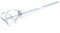 Toolty Propeller Mixing Paddle 100 x 500 x 8mm - HEX - Galvanized Mixer, Whisk, Stirrer -2-Blade - for Plaster, Gypsum, Adheives, Concrete, Cement, Glue, Paint, DIY - TLTY-1420