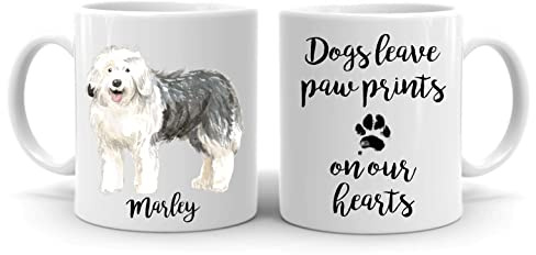 Forever Personal Designs *Personalised* Old English Sheepdog 11oz Mug