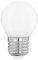 EGLO E27 LED Lampe, Glühbirne Milky, 4 Watt (entspricht 40 Watt), 470 Lumen, Leuchtmittel warmweiß, 2700 K, Glühlampe G45, Ø 4,5 cm