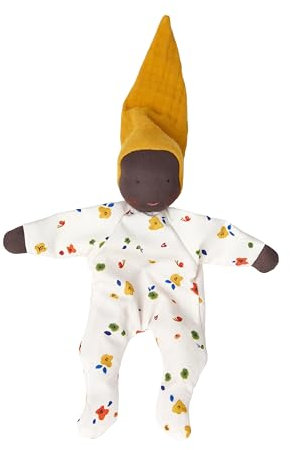 Käthe Kruse Waldorfpuppe Nini I Kleine Greif- und Kuschelpuppe für Kinder ab 0 Jahren I Waschmaschinenfeste Schmusepuppe aus antiallergenen Materialien