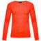 GUBA® Girls T Shirt Long Sleeve Top Kids Plain Basic Uniform T-Shirt Crew Neck Tee Size 5-13 Years (11-12 Years, Orange)
