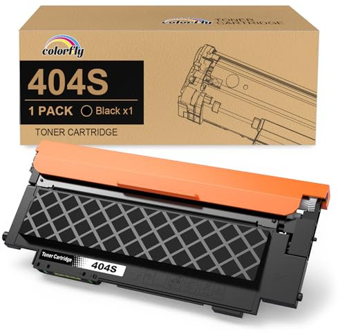 colorfly CLT-P404C CLT-404S CLT-K404S Toner Schwarz Kompatibel für Samsung 404S CLT-K404S Toner für C480W C480FW C430W C480 C430 C48X C43X CLT-404S K404S Series (1x Schwarz)