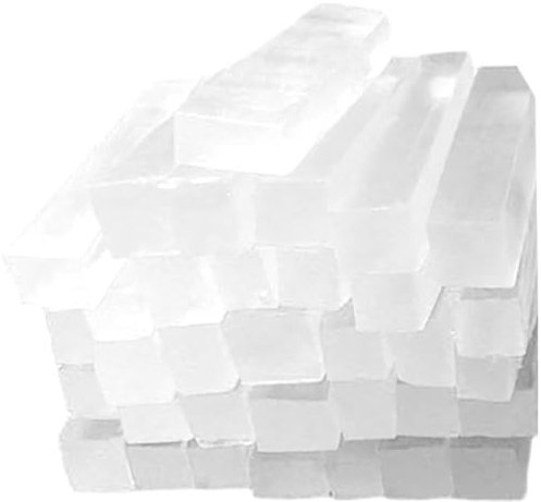 OHPHCALL 1bolsa Base De Jabón Transparente Para Base De Jabón Exfoliante y Refrescante Fórmula Suave Para Tipo De Piel Fácil De Moldear y Usar